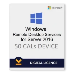 RDS 2016 50 Device CALs